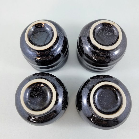 Cups Black Set Of 4 Small - Picture 4 of 6